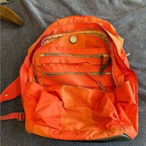lululemon Orange Backpack